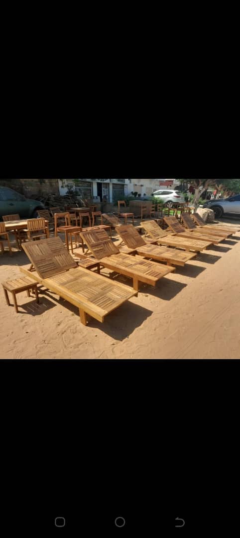 Transats de plage